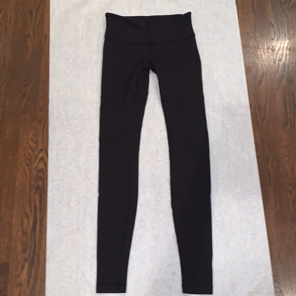 Lululemon Low Rise Full Length Wunder Under Legging Black size 4